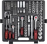 KS Tools 918.0216 Coffret douilles 1/4-3/8-1/2 - Malette outils 216 pcs - 5
