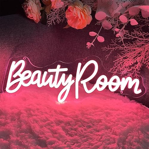 Miniatura 5 de Letrero de neón para sala de belleza para spa, sala de belleza, cejas de uñas, salón de belleza, estudio LED, decoración de arte de pared para