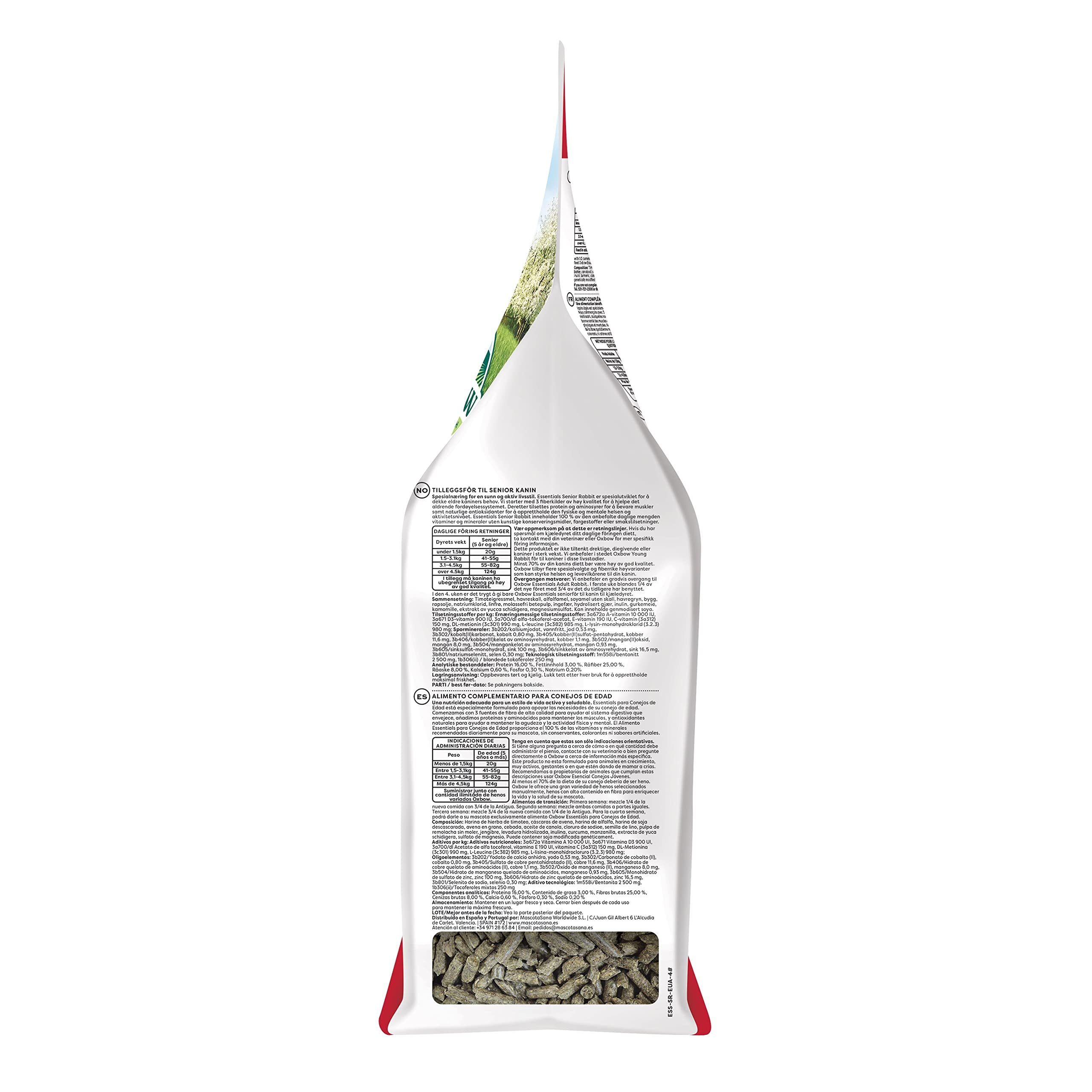 Oxbow Animal Health Essentials Senior Rabbit Food 1,81 kg