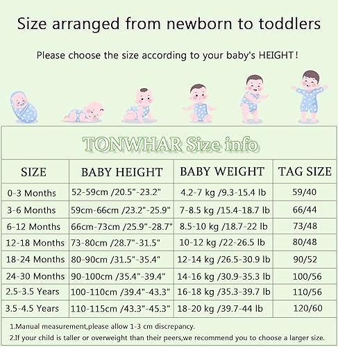 Miniatura 3 de Tonwhar - Mameluco disfraz para bebé de 0 a 3 años, diseño de animales y dibujos animados.