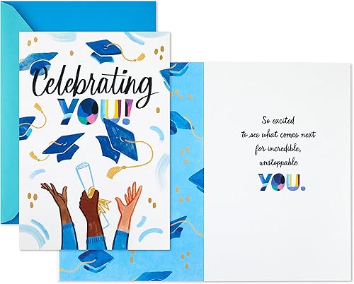 Miniatura 4 de Hallmark Surtido de tarjetas de graduación, mejor futuro (paquete de 3 tarjetas con sobres)
