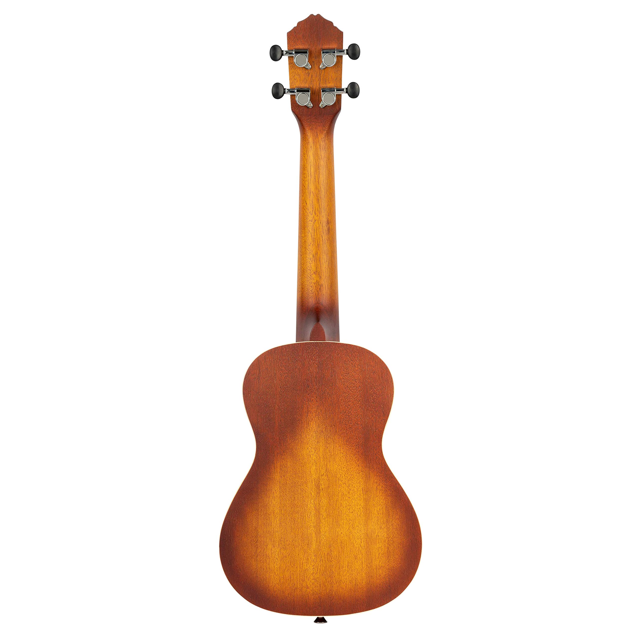 Ortega Guitars Akustyczne Ukulele Koncertowe – Seria Earth – Okoume, Kolor Brązowy (RUDAWN)
