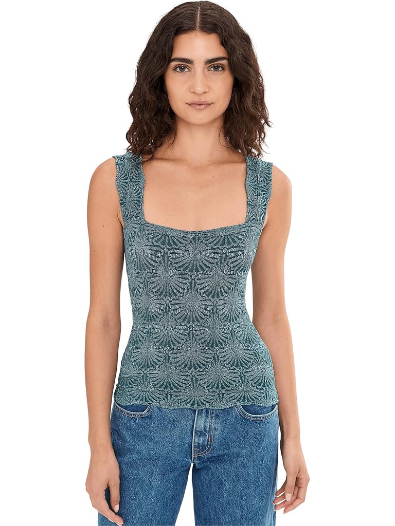Navy Free People Love Letter Cami