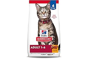 Hill's Science Diet Adult Cat Food, Oral Care, 4 lb Bag
