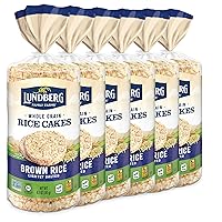 Vista 9 de Lundberg Tortas de arroz integral orgánico sin gluten ligeramente saladas- 8.5 oz