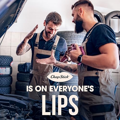 Miniatura 6 de ChapStick Classic Cherry tubo de bálsamo labial saborizado para el cuidado de los labios en labios irritados agrietados o dañados cereza rojo 015