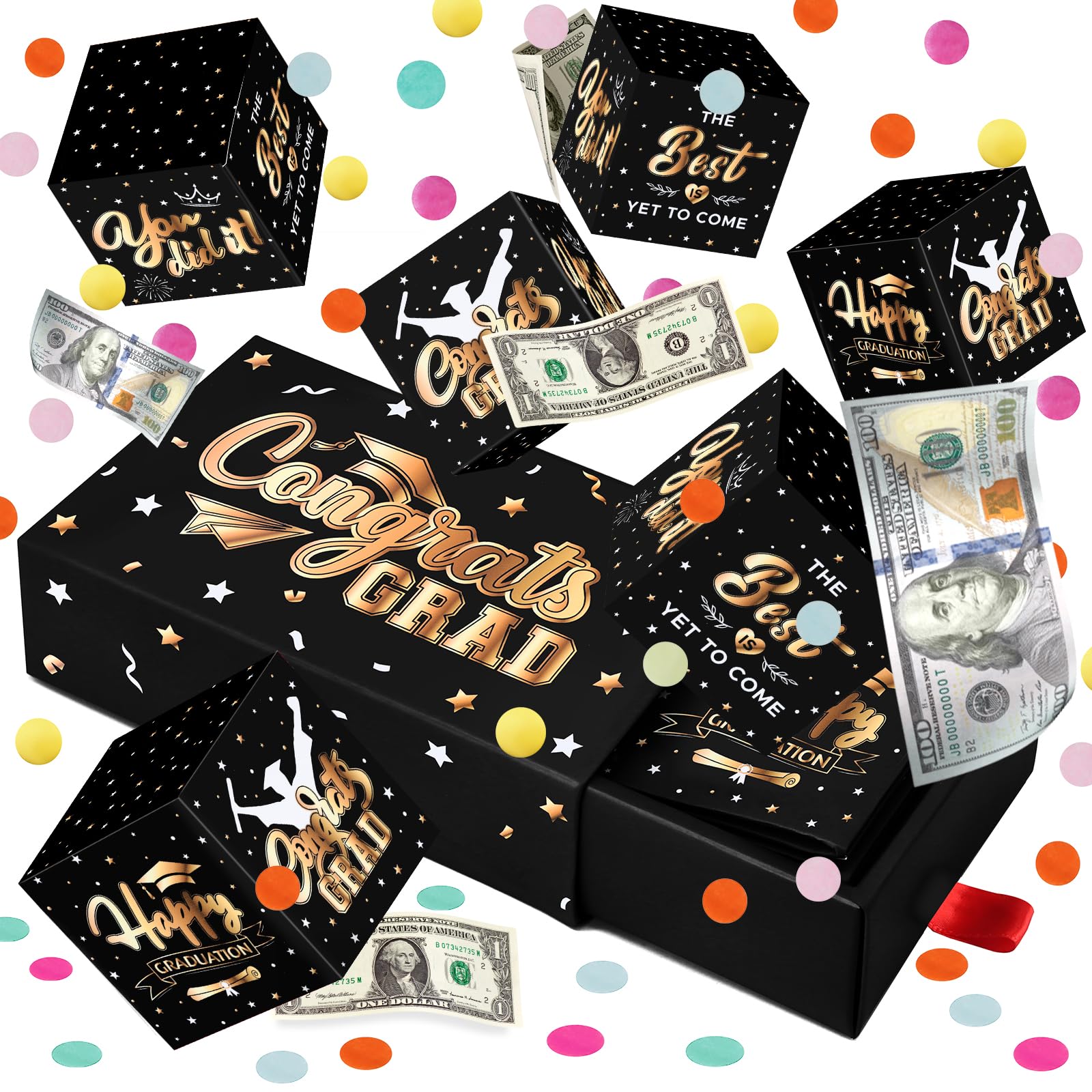 Amazon.com: WenmthG 2026 Graduation Surprise Gift Box Explosion