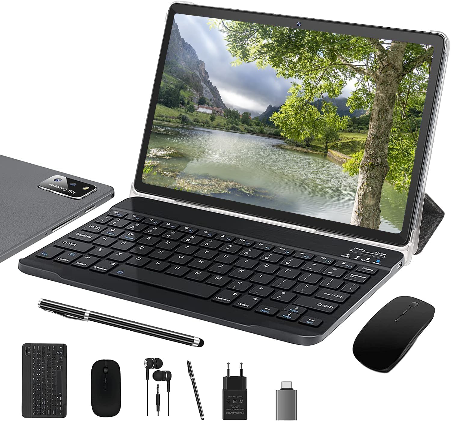 Amazon.com : SEBBE Tablet 10 Inch 4GB RAM+64GB ROM(128GB SD),Android 11 ...