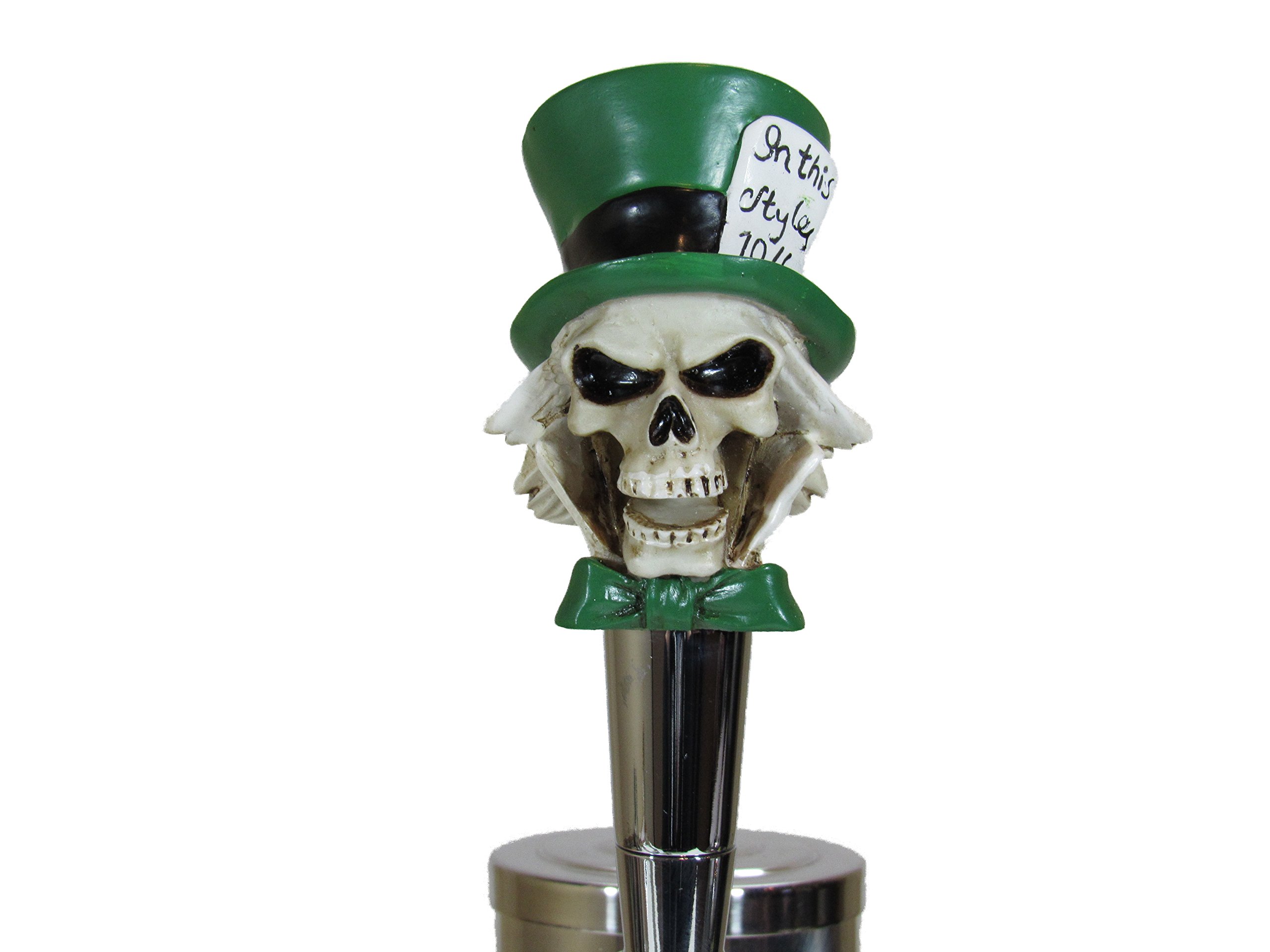 Mad Hatter Beer Tap Handle Kegerator Resin Zombie Breweriana Bar by Kool Collectibles