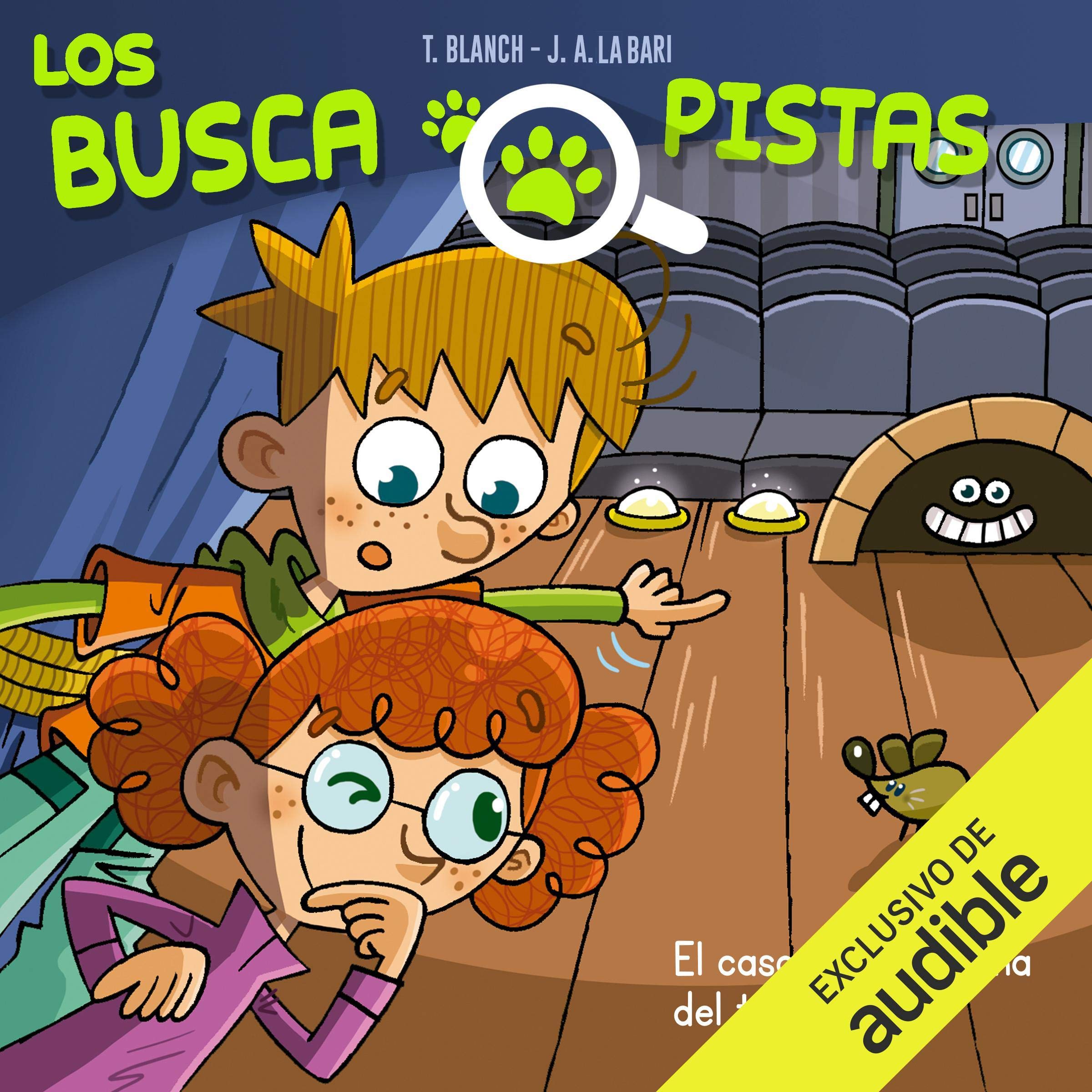 Cover art for Buscapistas: El Caso Del Fantasma Del Teatro (Narración en Castellano) [Seekers: The Case of the Theater Phantom]