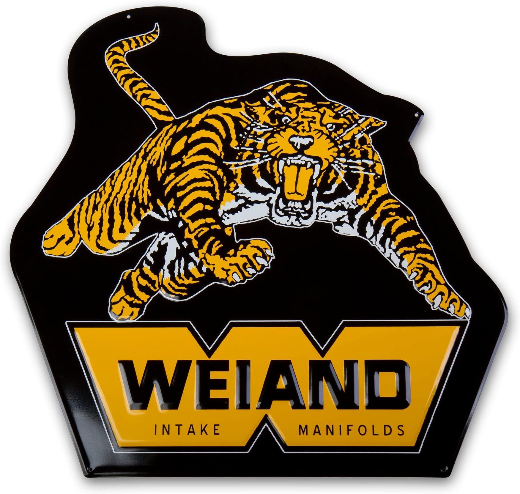Weiand 10009WND Tiger Metal Sign