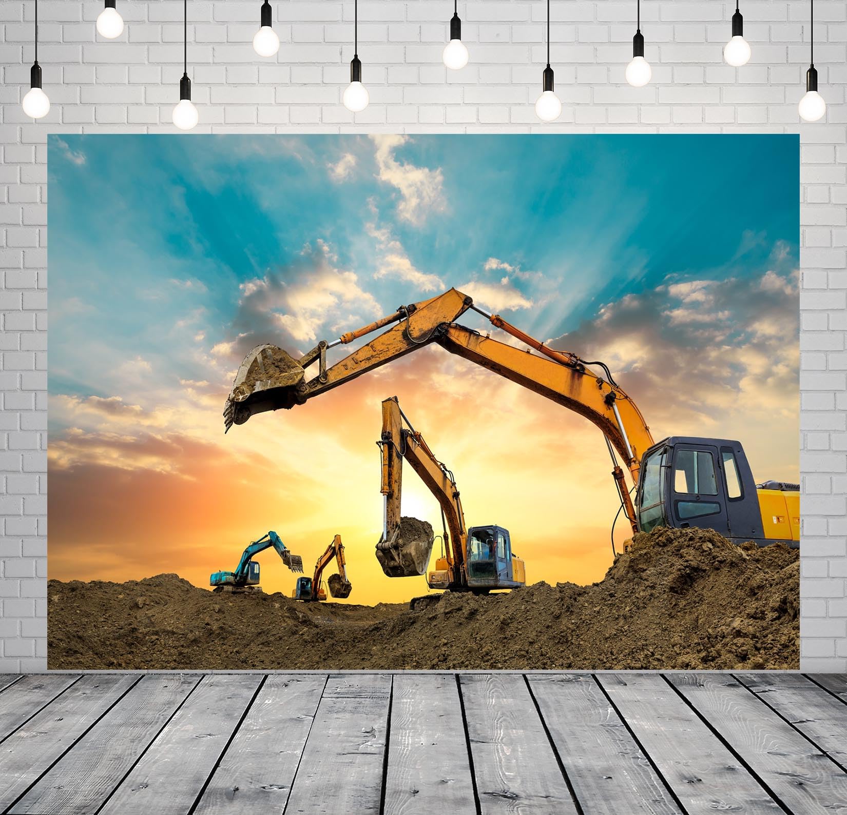 Construction Equipment Background