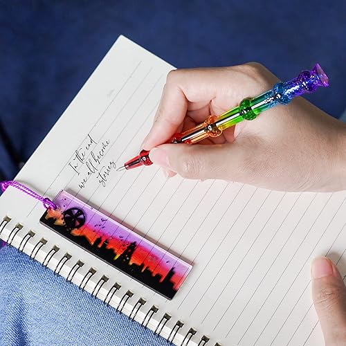 Miniatura 4 de LETS RESIN Moldes de silicona para resina moldes de resina epoxi con 10 moldes de bolígrafo de resina 6 moldes de resina de marcadores 20 repuestos