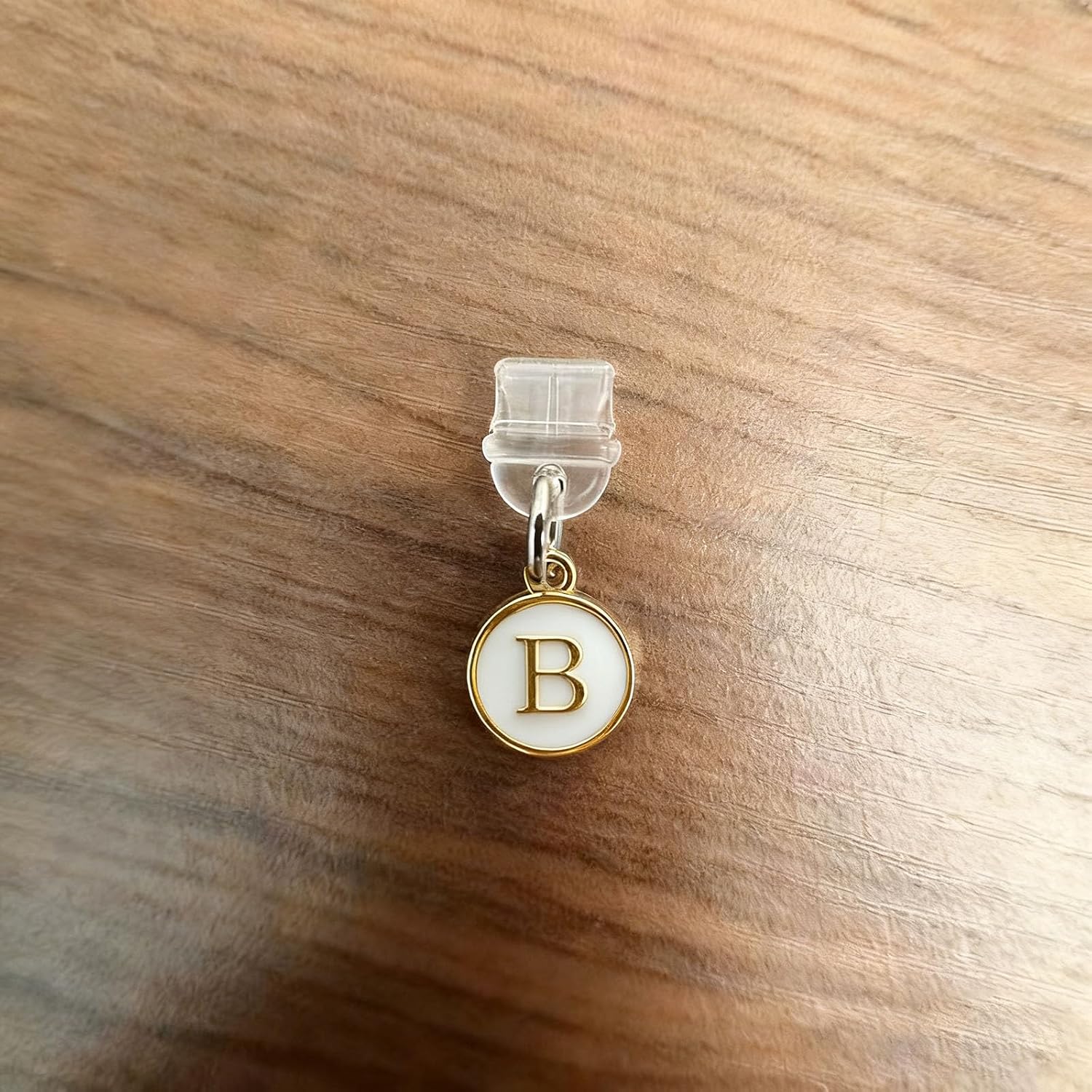 Kindle Dust Plug Charger Port Type-C USB-C Letters Alphabet Initial Charm B image 3