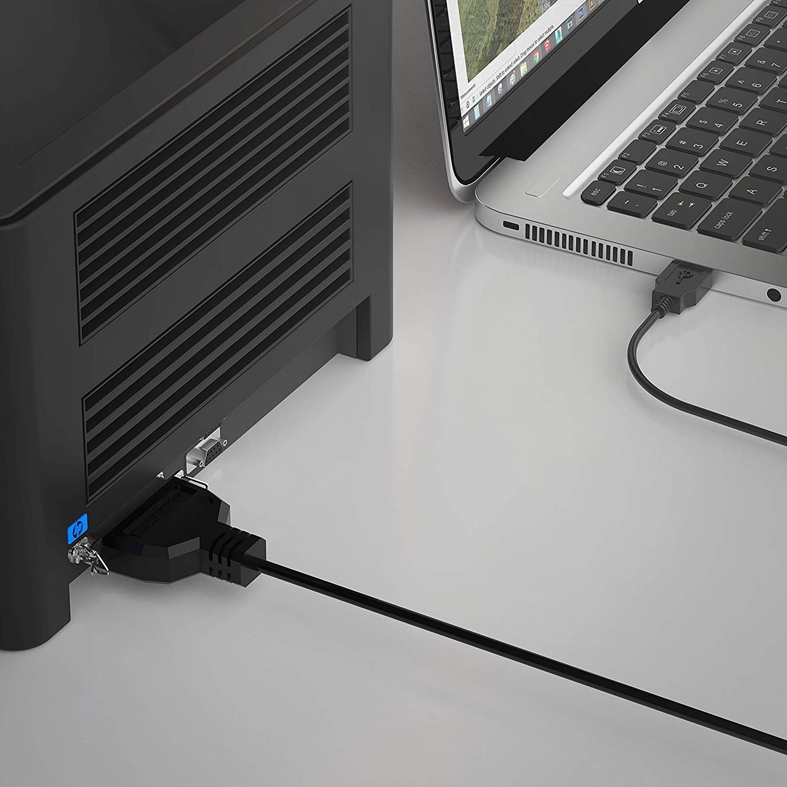 SABRENT Cavo USB Adattatore per Stampante, da USB 2.0 a Parallel IEEE 1284, 36 pin maschio (1,8 m) (CB-CN36)