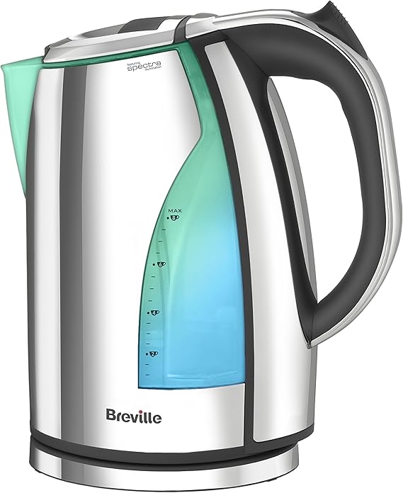 Breville Stainless Steel Kettle with Spectra Illumination Amazon.co