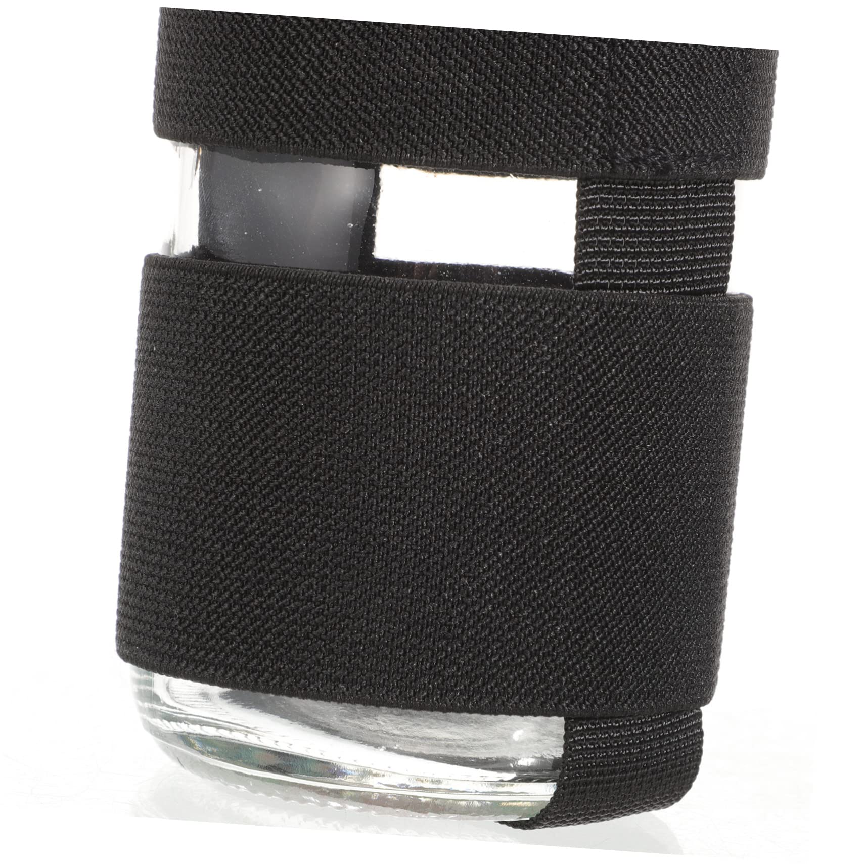 Supvox 5st Outdoor-wasserflaschengürtel Futterspender Riemen Röhrenvase Mit Ständer Behälter Lanyards Käfig Kalte Tasse Sportwasserflaschen Beutel Flaschenschlaufe Biegbar Abs Black Stoff