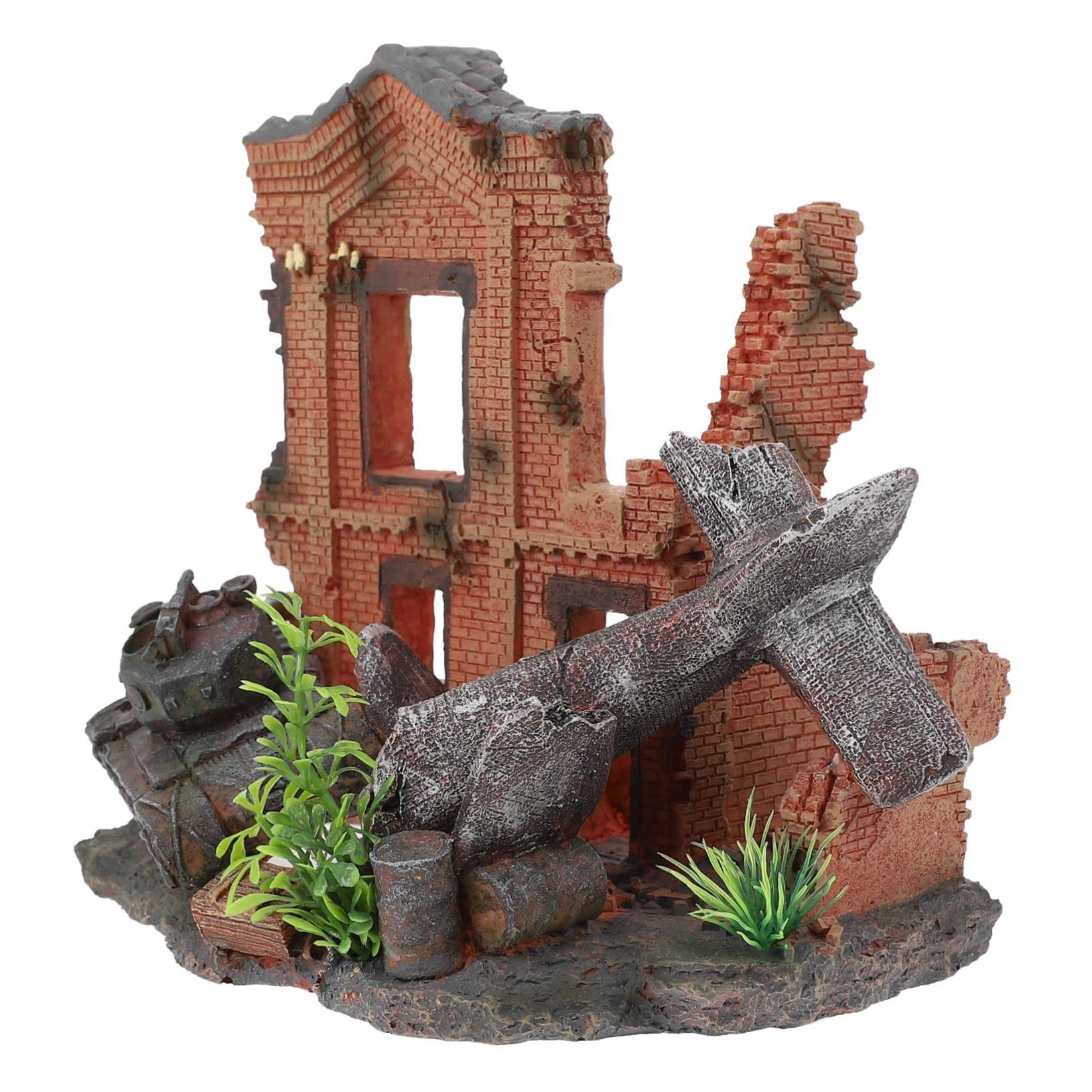 Toddmomy 1pièce Décoration Aquarium Résine Ornement pour Poisson Accessoire De Paysagisme pour Aquarium Décor Naturel Et Vivant pour Amateurs De Poissons