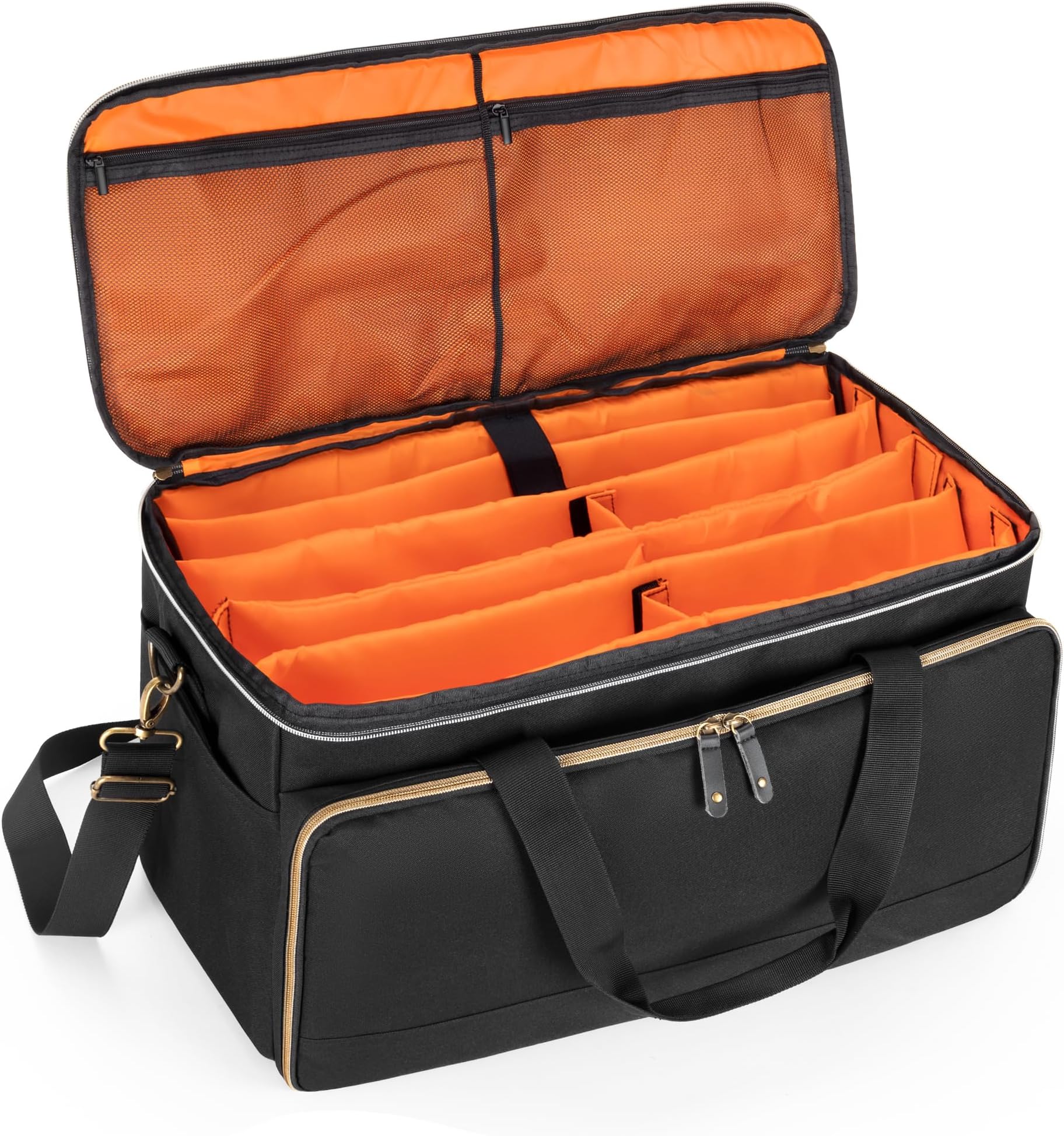 Trunab Sac DJ Organisateur Câbles Grand Capacité - Compartiment Laptop 15.6'' - Séparateurs Amovibles