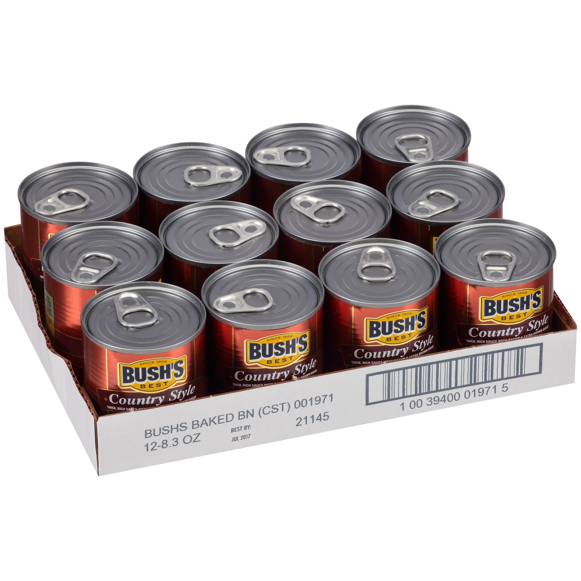 Bush's Best Country Style Baked Beans, Canned Beans, Baked Beans Canned