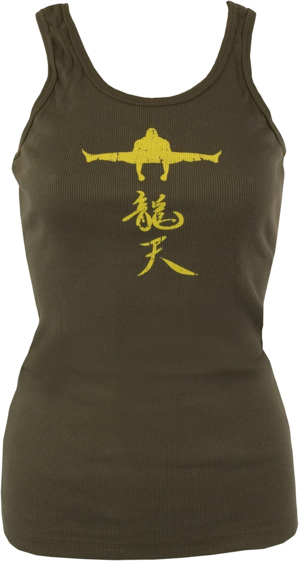 BAS-RUTTEN Women's Jumping Dragon Tank Tee