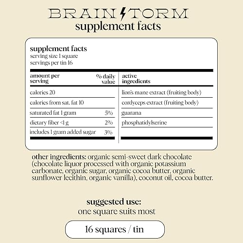 Miniatura 2 de Alice Mushrooms Nightcap + Brainstorm Duo  Chocolates de hongos funcionales  Lluvia de ideas energéticas para concentración, claridad y función