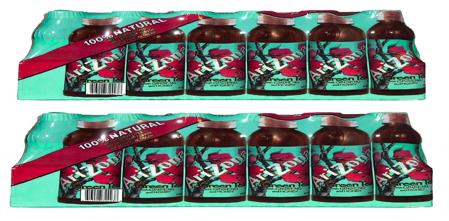 Amazon.com : Arizona Green Tea - Ginseng and Honey - 24/ 16 Ounce