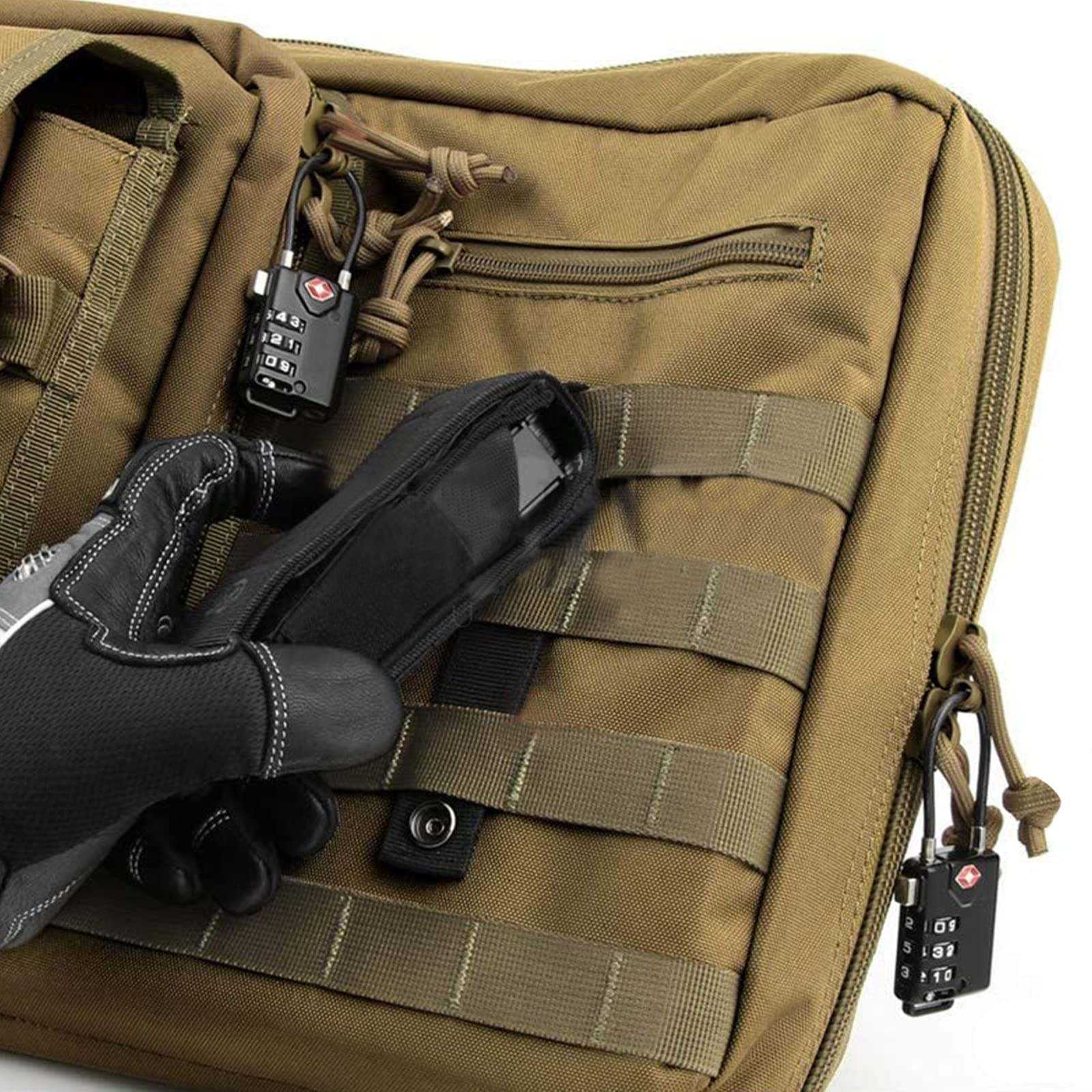 Custodie per Carabine,fucile di Canna da Pesca Borsa,Gun Bag Imbottita Doppia Carabina Zaino Fucile Caccia,Fucile Custodia per Trasporto per Caccia in Campeggio