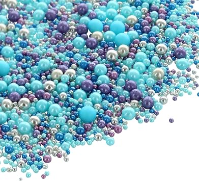 Baked with Love 100g Blue, Purple & Silver Sprinkles