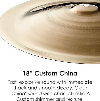 Zildjian A20529 18 A Custom China Cymbals