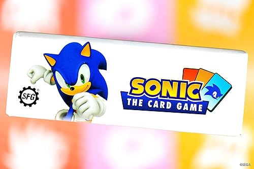 Miniatura 2 de Steamforged Games Sonic El juego de cartas. Juega como Sonic, Shadow, Knuckles, Tails, Amy, o Blaze. 2-6 jugadores 20-30 minutos tiempo de juego.