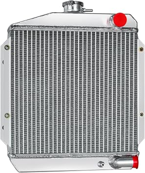 3 Rows Tractor Aluminum Radiator Replacement for Yanmar 3 cylinder Diesel 3TNE74 119621-44500