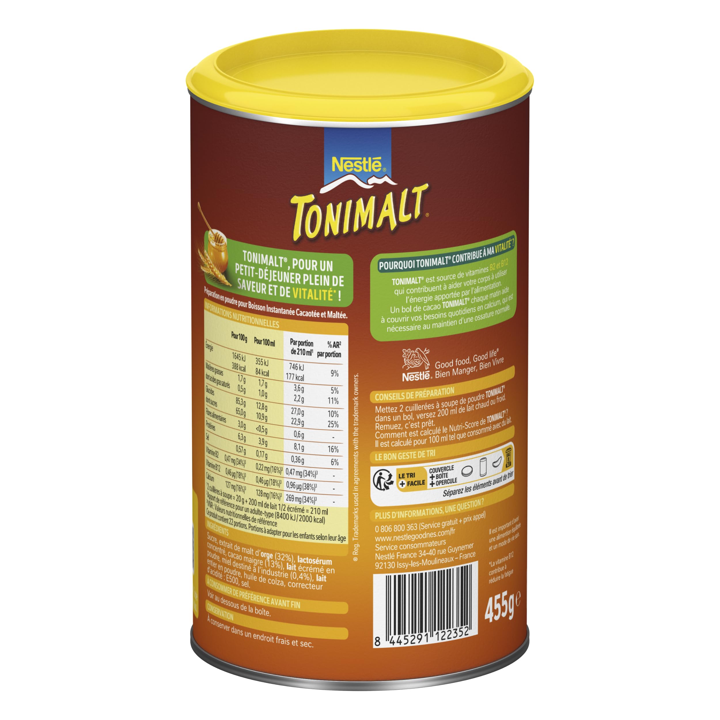 TONIMALT Cacaota en polvo Nestlé