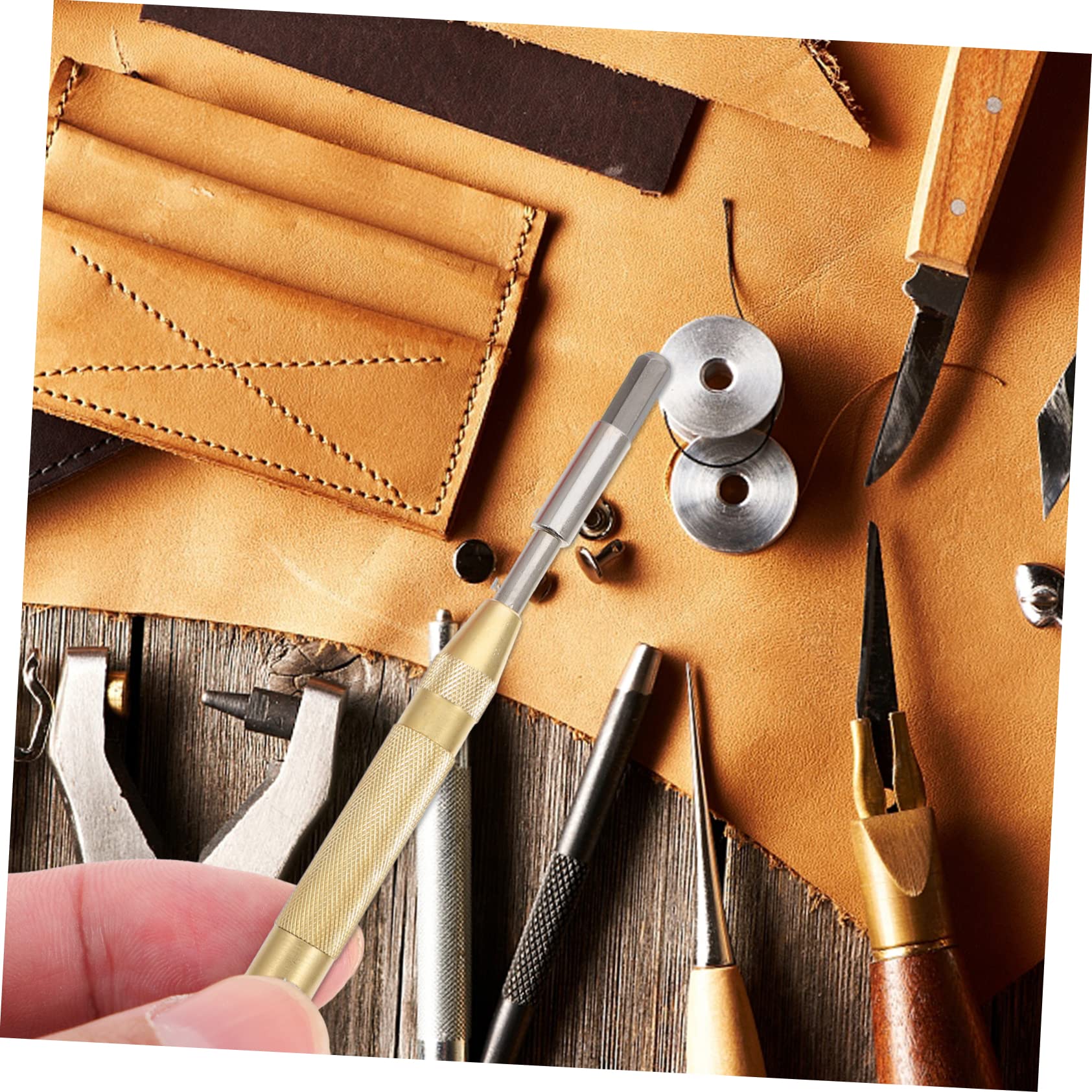 Beatifufu Letter Number Punch Tool Set Leather Stamping Kit Craft Stamp Punch 38pc Alloy Steel Stamp Set