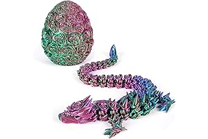 TBOLINE 3D Printed Large Dragon Eggs with Dragon inside