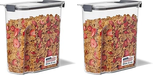Miniatura 8 de Rubbermaid Brilliance - Recipiente hermético de almacenamiento de alimentos, plástico sin BPA, pequeño, 8 piezas