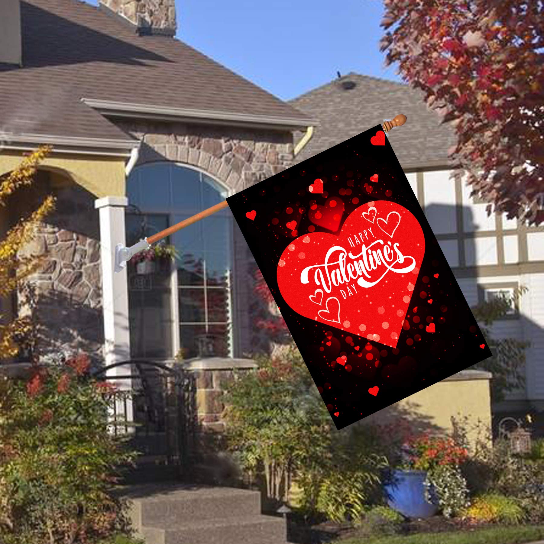 Akeydeco Grand Drapeau D'été, 71,1 X 101,6 Cm, Drapeaux De Maison D'été Avec Deux œillets, Impression Double Face, Drapeau De Bienvenue En Toile De Jute Pour Votre Décoration D'été