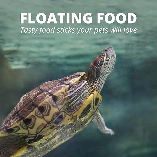 Miniatura 19 de Tetra TetraFauna PRO ReptoMin Pro Sticks Fórmula de tortuga juvenil Dieta diaria para tortugas acuáticas, 12 onzas