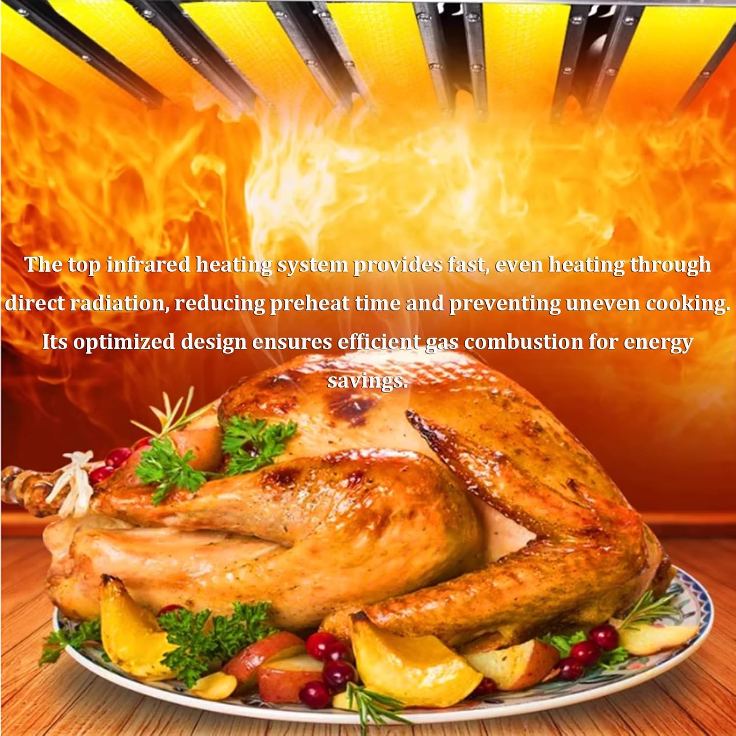 INTSUPERMAI Cheese Melter Machine Stainless Steel LPG Countertop Salamander Broiler Wall-mounted Gas Burner for Melt Cheese Toast Sandwiches Grill Steaks