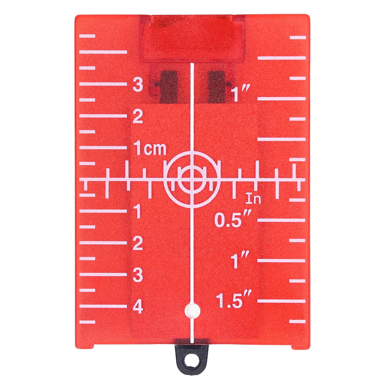 Magnetic Floor Targets Plate, Card with Bracket for Alignment to Enhancing the Visibility (Red)