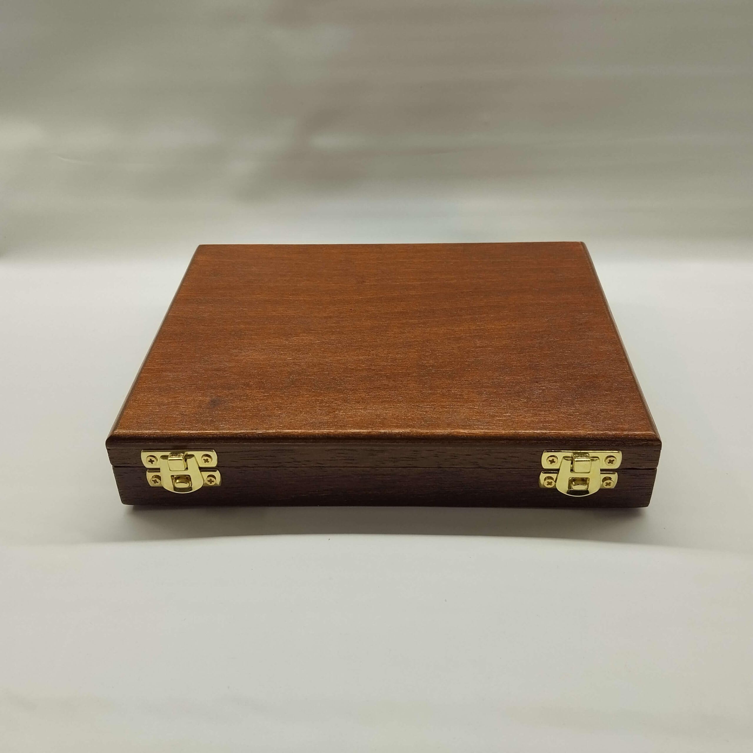 Caja para Monedas Antiguas Romanas esterlinas marengos follis Madera Maciza Artesanal 20 Compartimentos Terciopelo numerada con Certificado