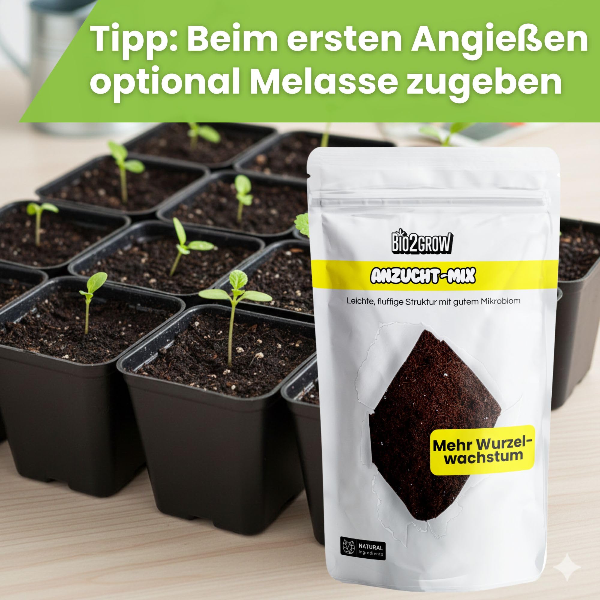 Anzuchterde - Blumenerde Substrat Kokoserde Anzuchterde Palmenerde Rindenmulch Gartenerde Pflanzerde Grow (20 Liter)