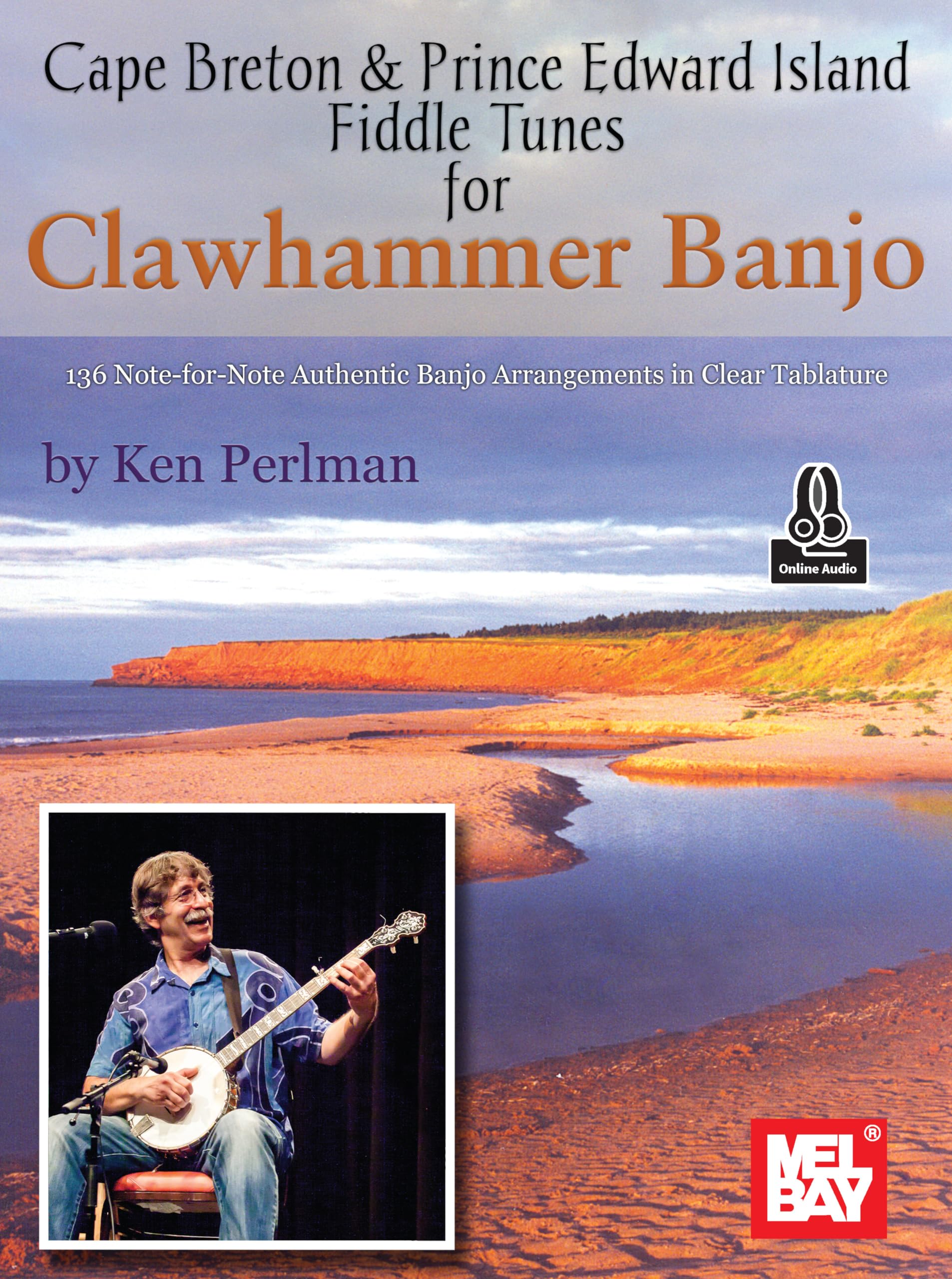 Banjo clawhammer partitions claires pour progresser avec 136 airs de fiddle