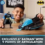 DC Comics, Batman Ninja Strike Katana Blade Batwing and 6" Action Figure, Super Hero Kids Toys for Boys and Girls Ages 3 & Up