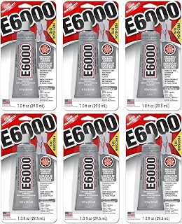 Industrial Adhesive Medium Viscosity Clear Precision Tip 1 oz (Pack of 6)