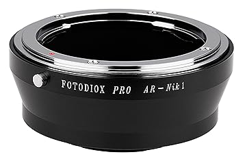 Fotodiox Pro Lens Mount Adapter, Konica AR Lens to Nikon 1 Camera Body