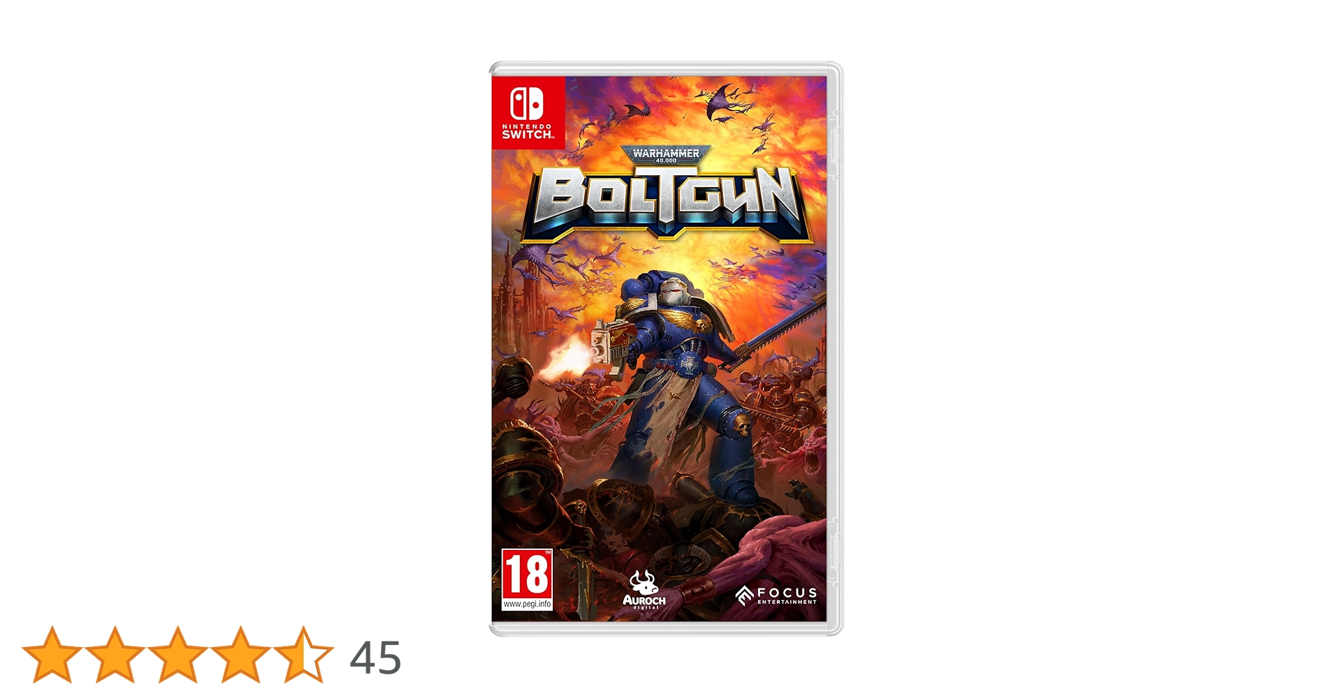 Warhammer 40,000 : Boltgun (Nintendo Switch) : Amazon.co.uk: PC