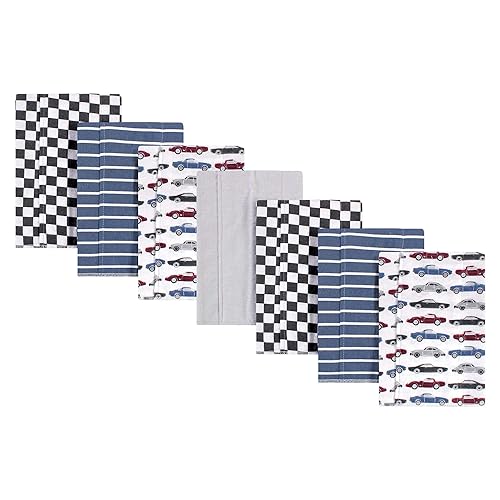 Miniatura 1060 de Hudson Baby - Paños unisex de franela de algodón para bebé, avión, talla única