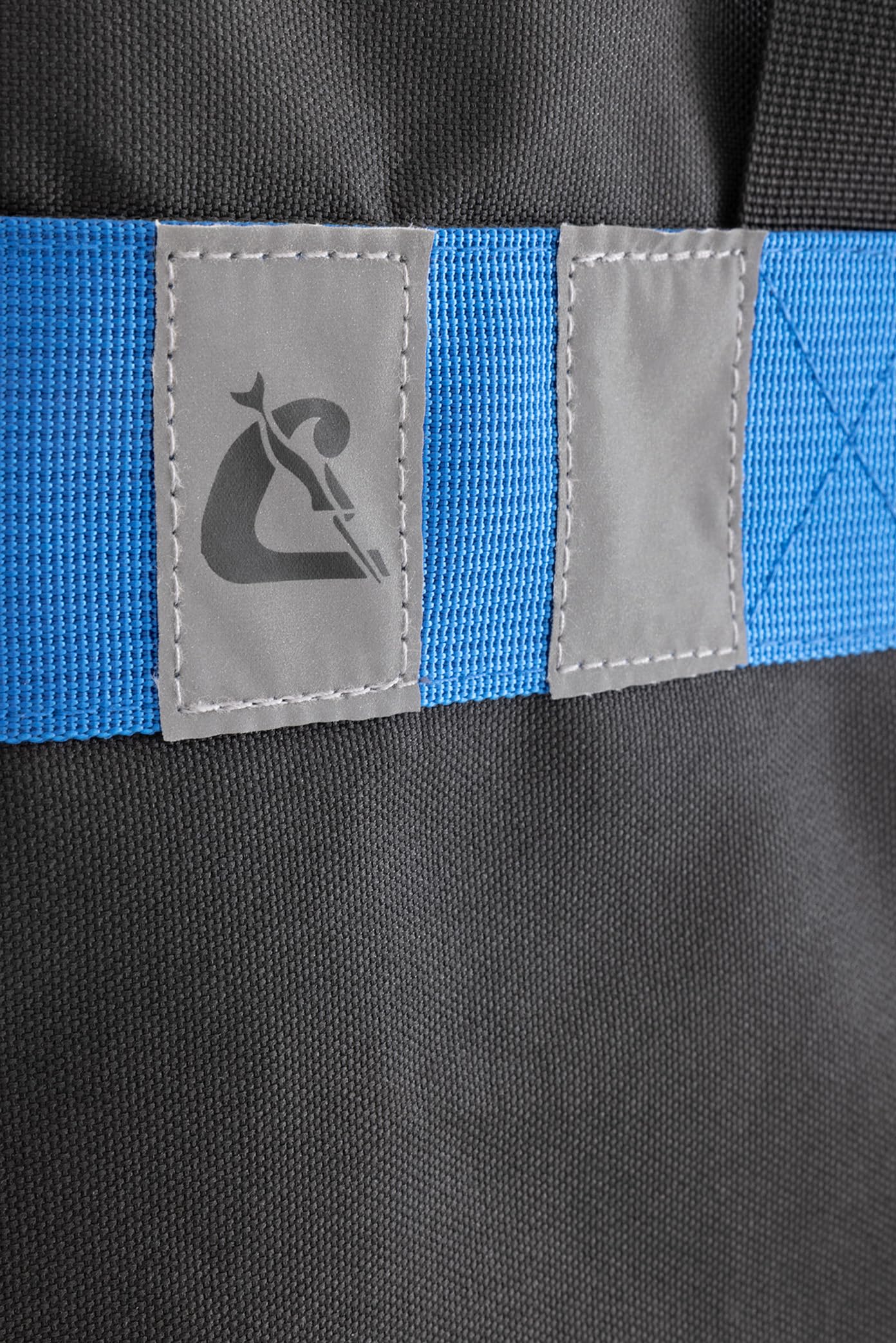 CRESSI seit 1946 - Olimpia Pool Family Duffle - Modulare Sporttasche, ideal für Männer und Frauen fürs Schwimmbad und Wassersport, auch für Gruppenaktivitäten, Schwarz/Blau, 45 L