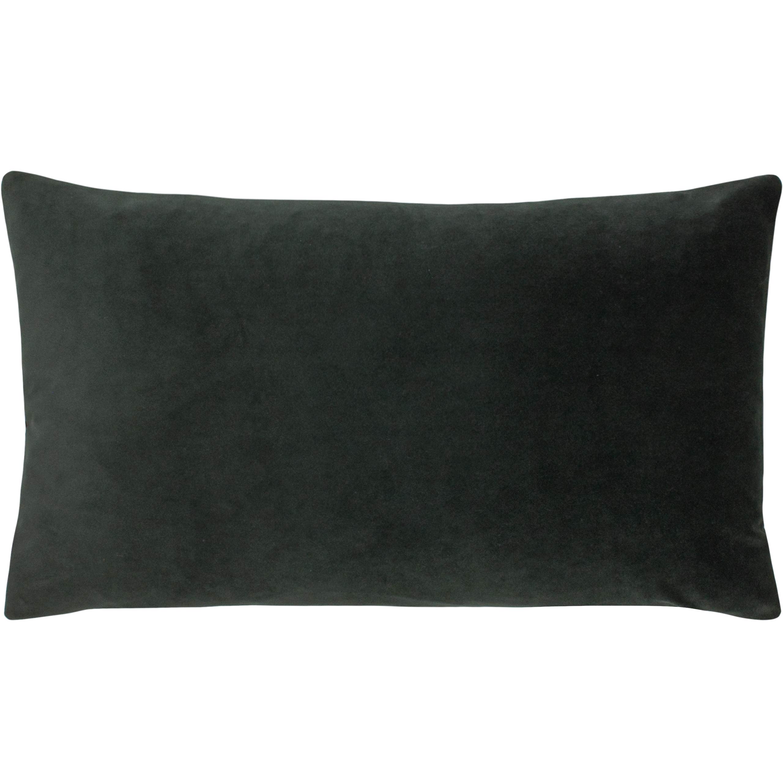 Paoletti Sunningdale Reversible Rectangular Velvet Polyester Filled Cushion from B&Q